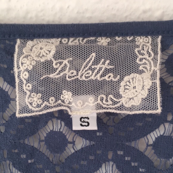 Anthropologie Deletta Wrap Top with Bow - Picture 3 of 8